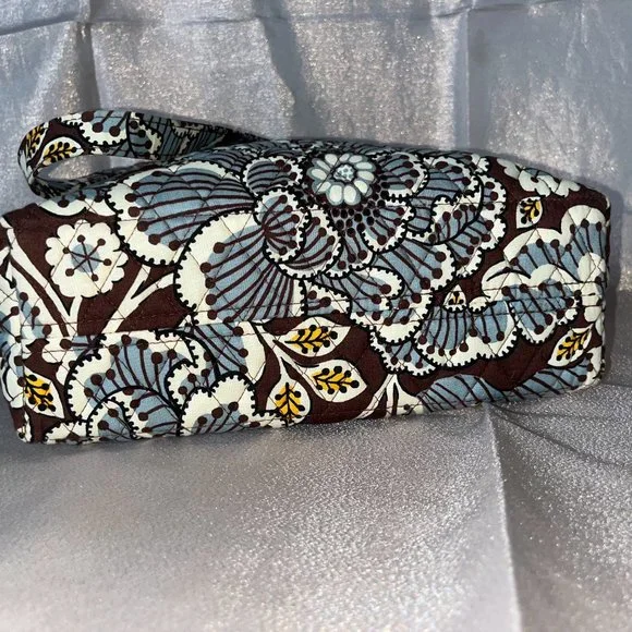 Vera Bradley Retired Slate Blooms Tote Bag - Picture 3 of 6